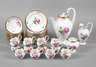 Meissen Kaffeeservice Rote Rose