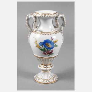 Meissen Schlangenhenkelvase