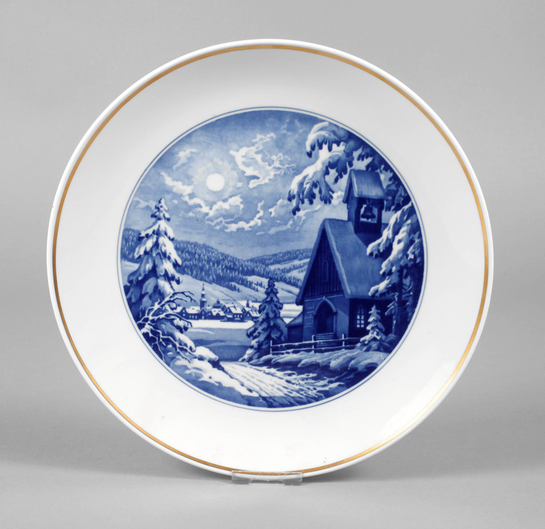 Meissen Weihnachtsteller