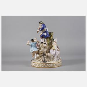 Meissen große Figurengruppe