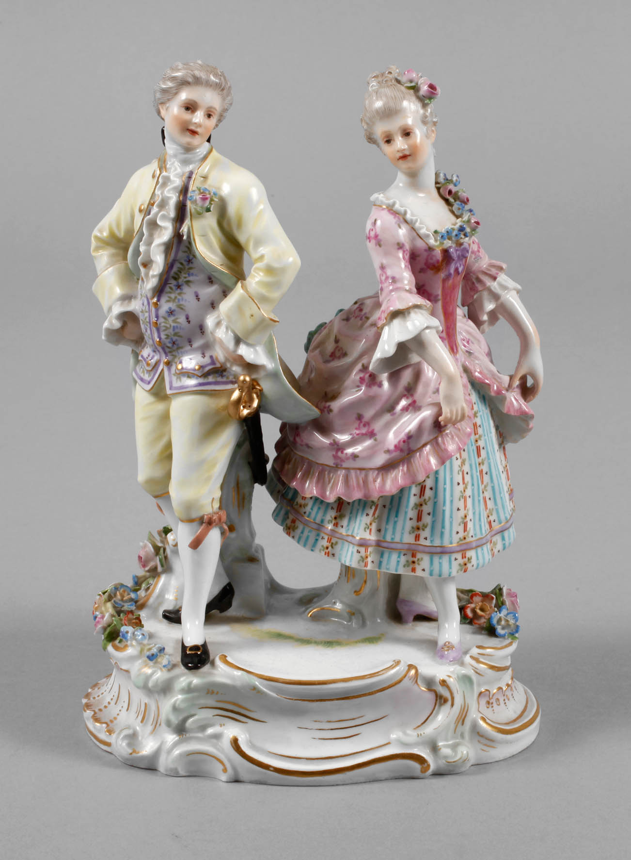 Meissen Rokokopaar Tänzer
