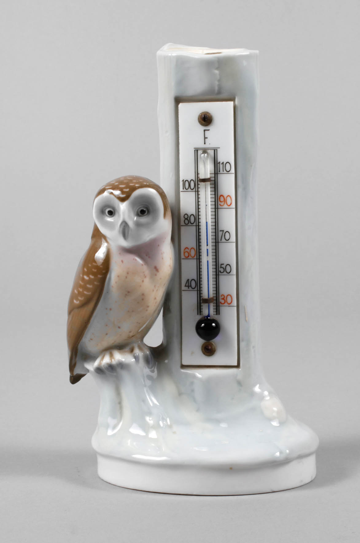 Metzler & Ortloff Eule mit Thermometer