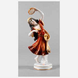 Passau Zigeunerin mit Tamburin