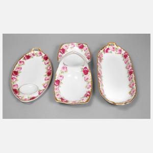 Rosenthal drei Schalen ”Cäcilie”