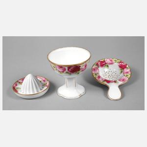 Rosenthal drei Teile ”Cäcilie”