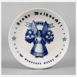 Rosenthal Weihnachtsteller 1940