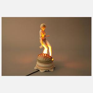 Royal Dux Tischlampe