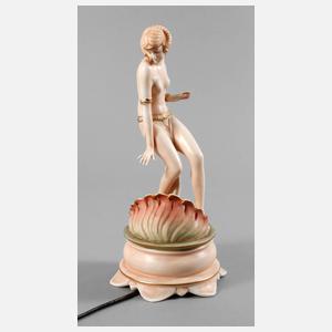 Royal Dux Tischlampe