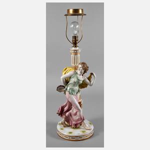 Rudolstadt figürlicher Lampenfuß