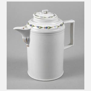Wallendorf Kaffeekanne Biedermeier