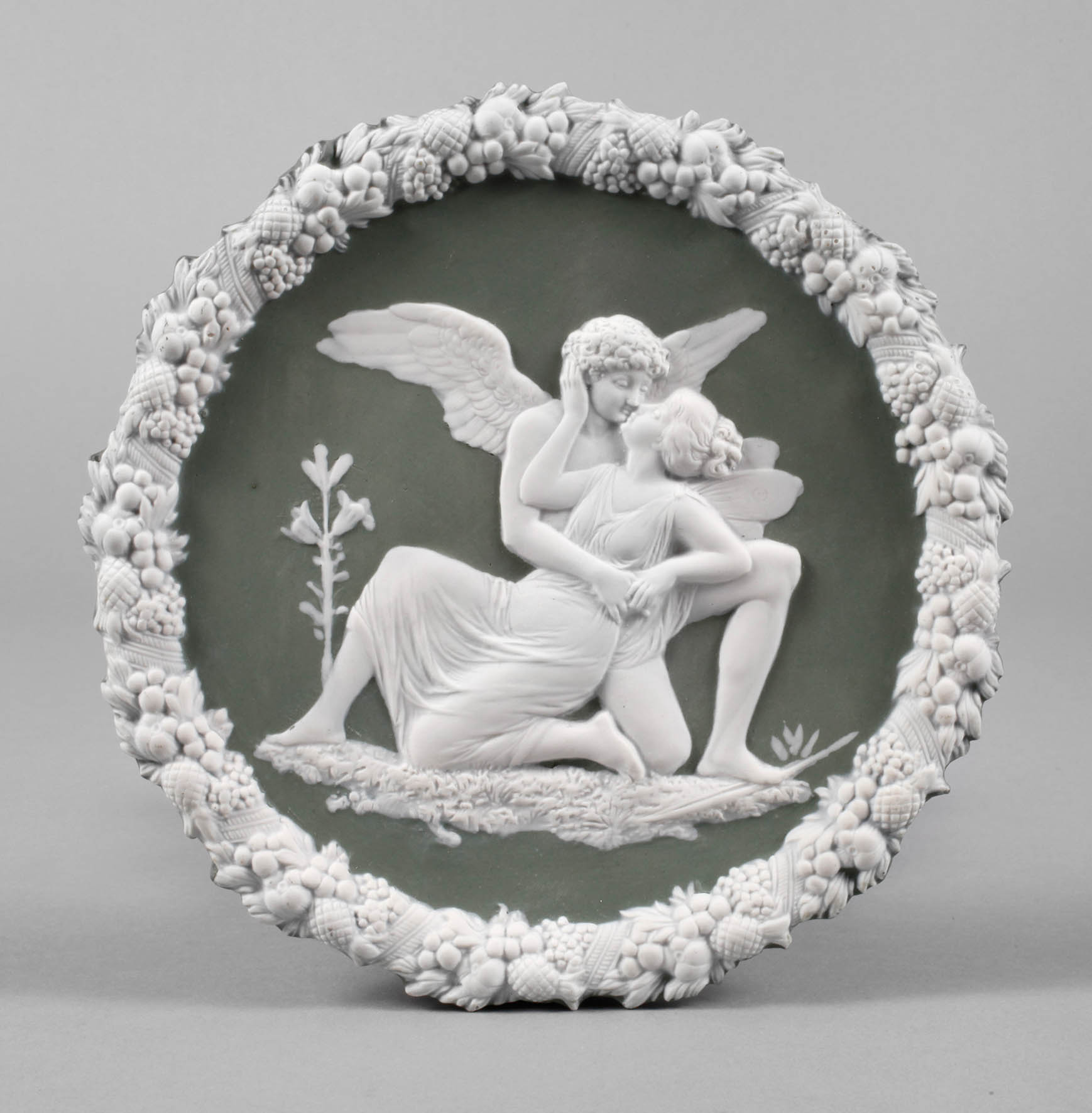 Wandplatte Amor & Psyche