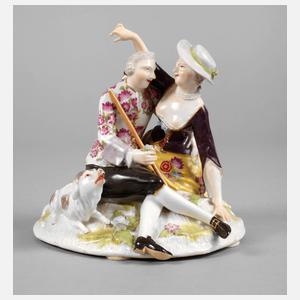 Liebespaar mit Hündchen