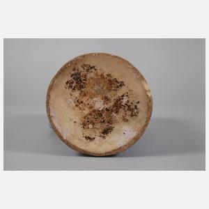 Wuchtiger Bayreuther Fayence-Walzenkrug