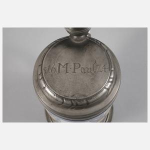 Bayreuther Fayence-Walzenkrug