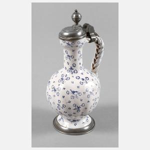 Hanauer Fayence-Enghalskrüglein