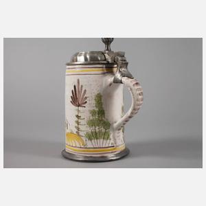 Hannoversch Mündener Fayence-Walzenkrug