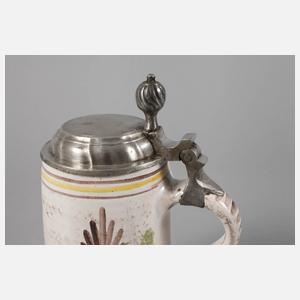 Hannoversch Mündener Fayence-Walzenkrug