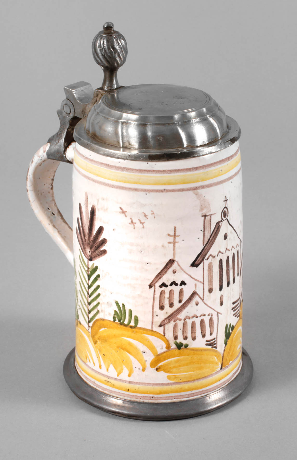 Hannoversch Mündener Fayence-Walzenkrug