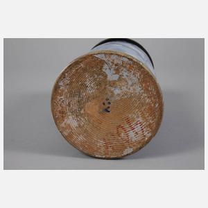 Nürnberger Fayence-Walzenkrug