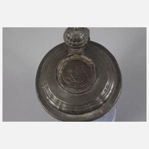 Nürnberger Fayence-Walzenkrug