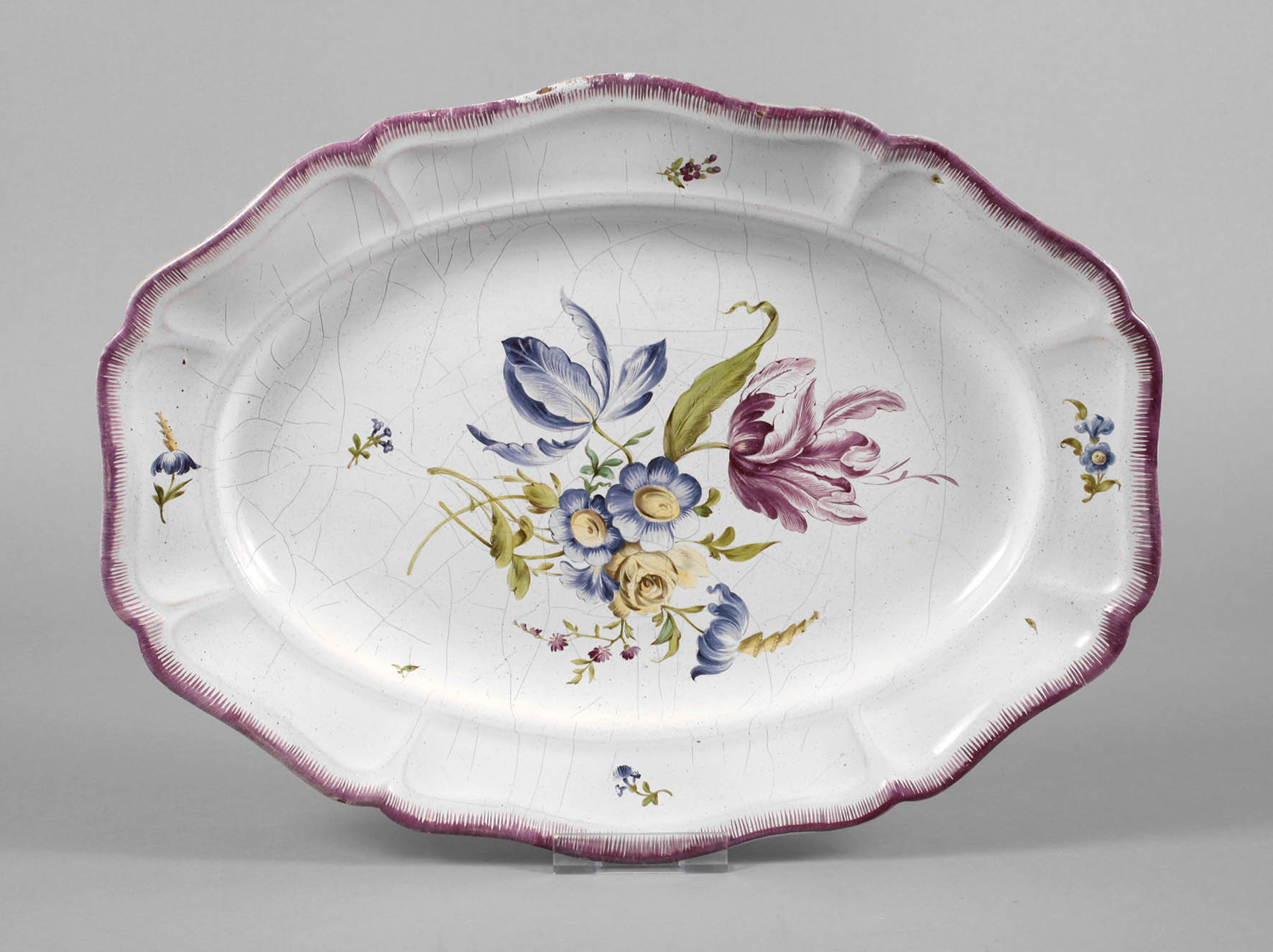 Fayenceplatte Straßburg-Hagenau