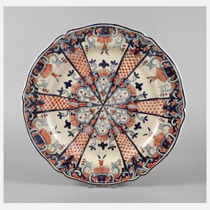 Große Delfter Fayenceplatte