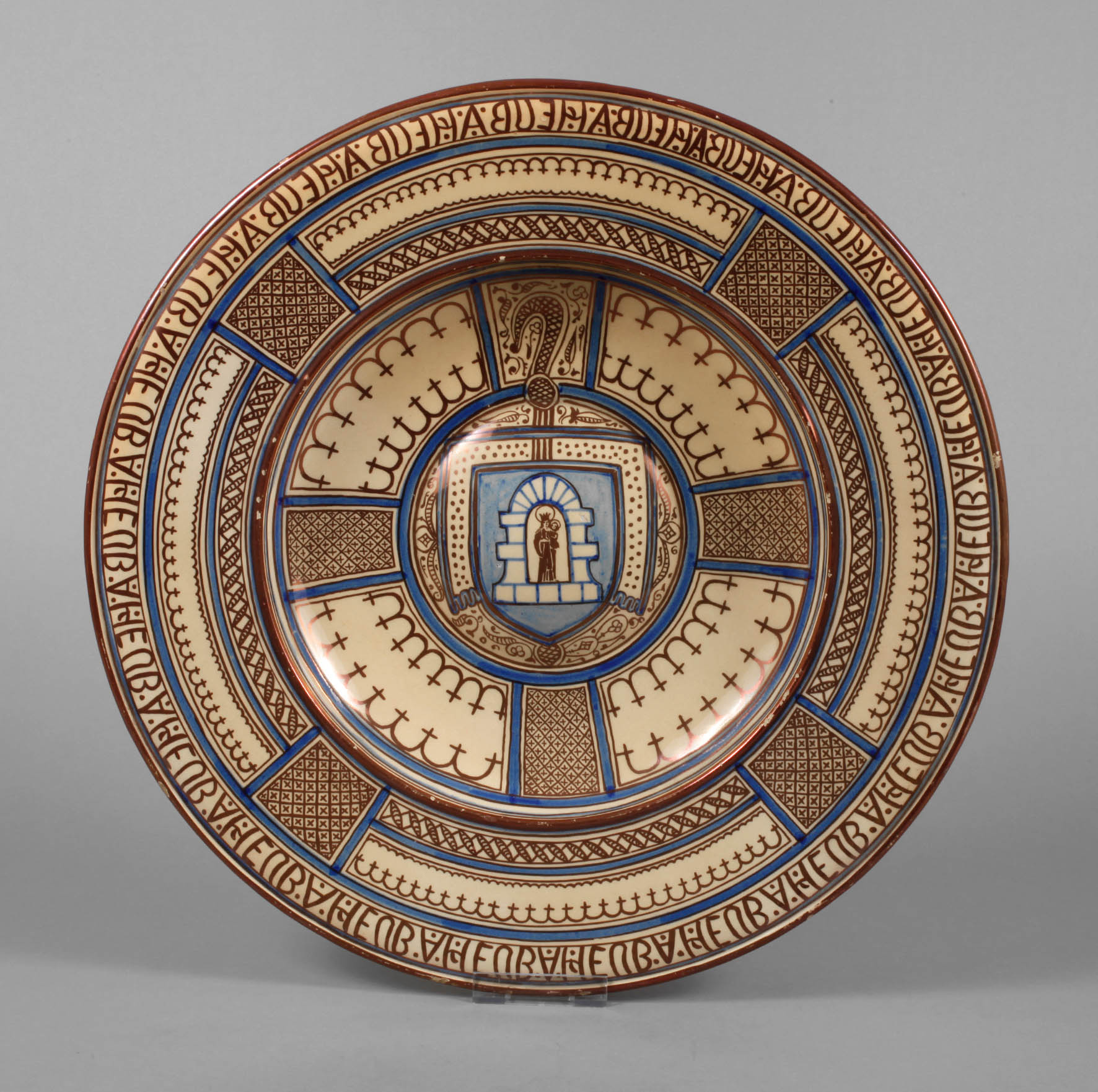 Großer Wandteller Spanien