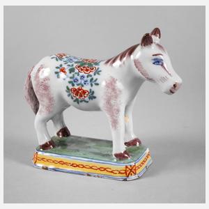 Delft Tierplastik Pferd