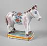 Delft Tierplastik Pferd