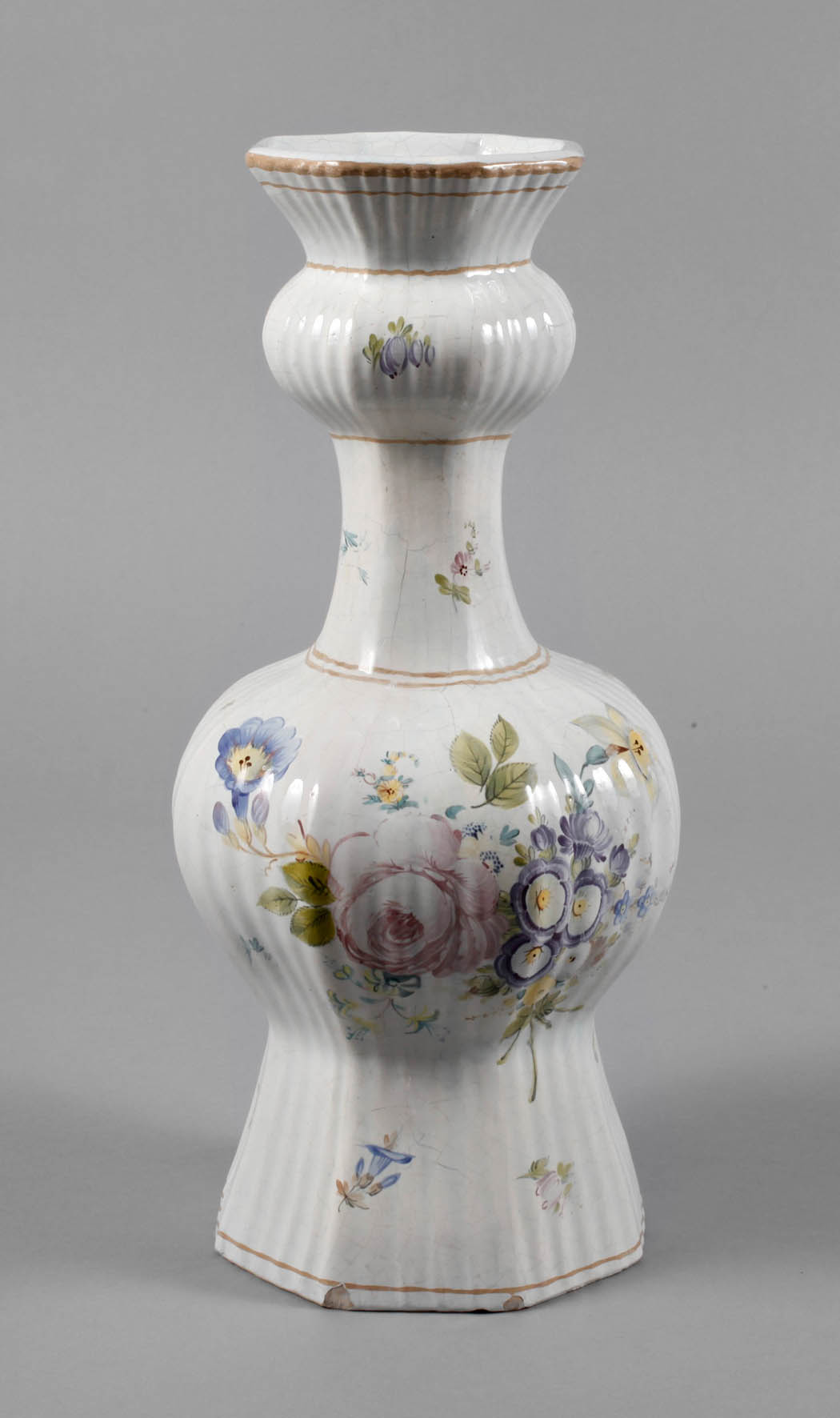 Fayencevase Dresden