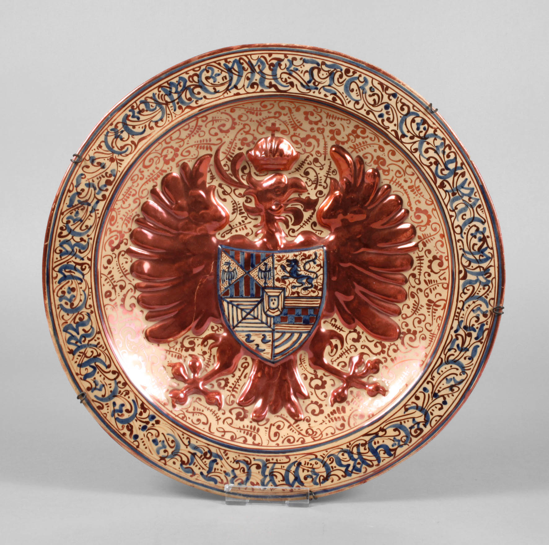Großer Wappen-Wandteller