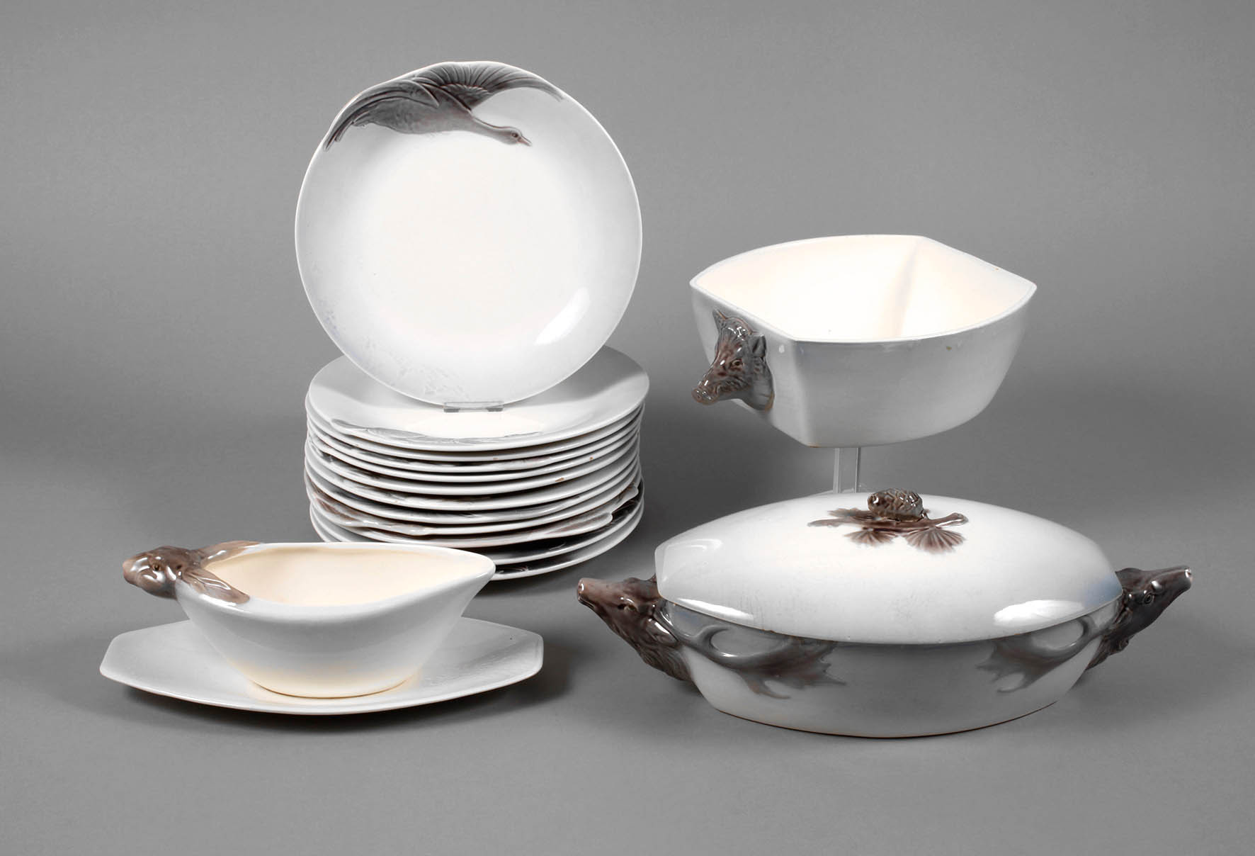 Wächtersbach jagdliches Speiseservice