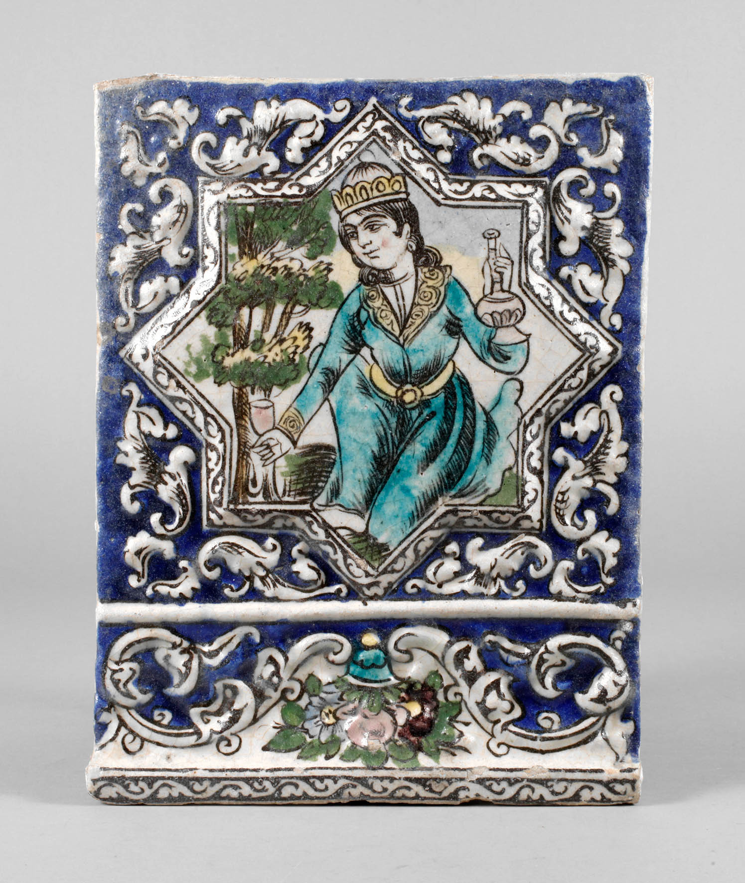 Persische Relieffliese