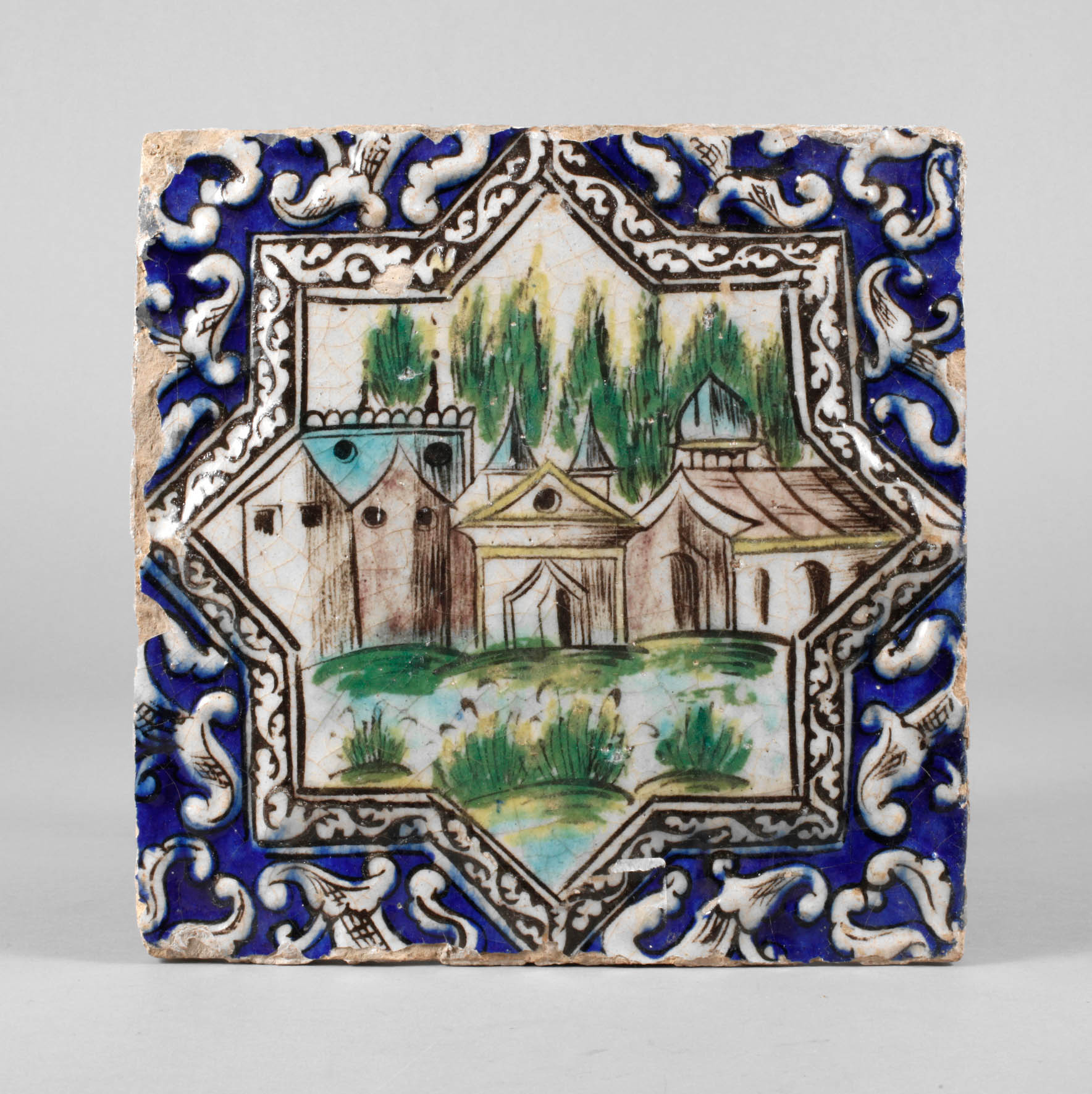 Persische Relieffliese