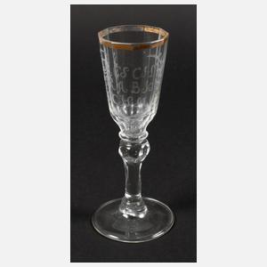 Barockglas Schlesien