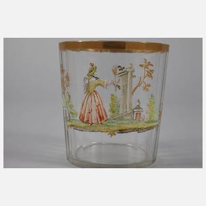 Drei barocke Trinkgläser