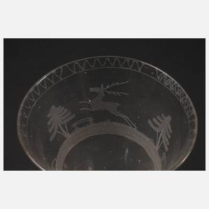 Jagdliches Kelchglas