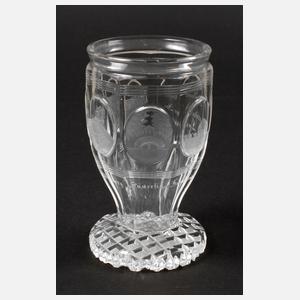 Biedermeier-Bäderglas