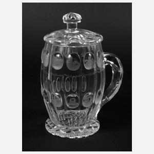 Biedermeier-Deckelkrug Teplitz