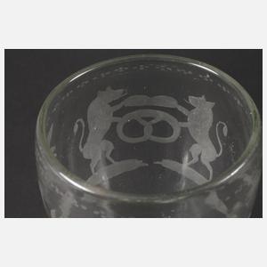 Pokalglas Bäckerinnung