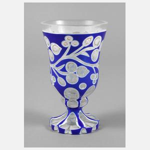 Biedermeier-Fußbecher