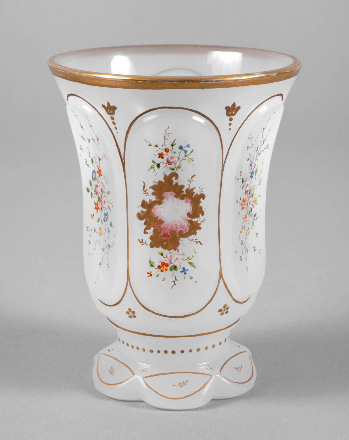 Biedermeier-Fußbecher