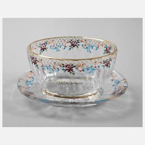 Schale mit Untersatz