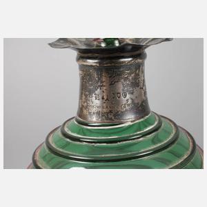 Karaffe England mit Silbermontierung