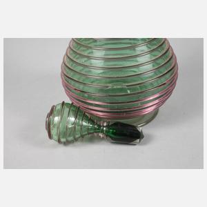 Karaffe England mit Silbermontierung