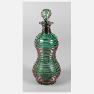 Karaffe England mit Silbermontierung