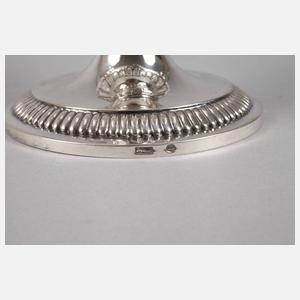 Klassizistischer Silbertazza