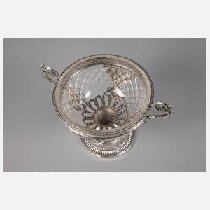 Klassizistischer Silbertazza
