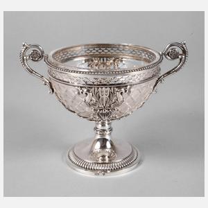 Klassizistischer Silbertazza