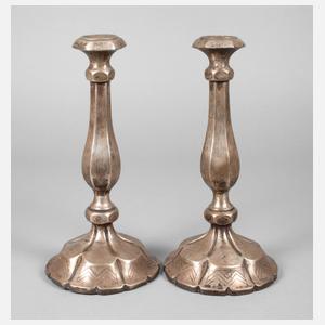 Paar Silberleuchter Wien